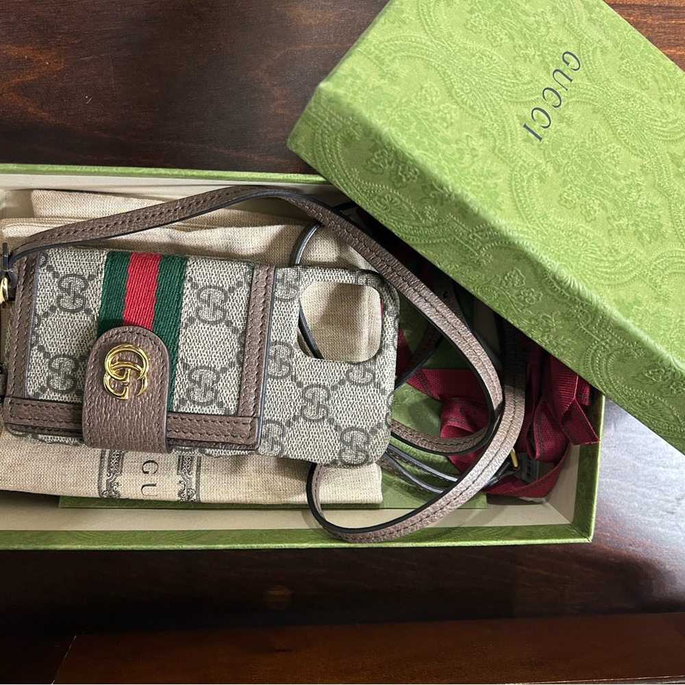 GUCCI Ophidia case for iPhone 12 and iPhone 12 Pro - Picture 3 of 10